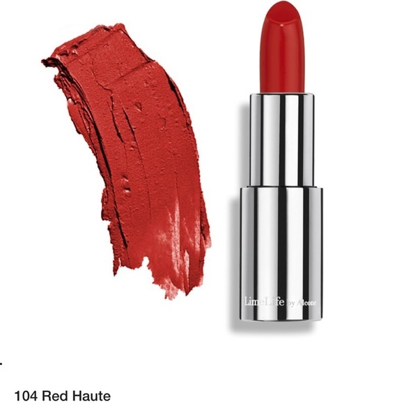 2/$30 LimeLife - Power Pout Perfect Lipstick - 104 - Red Haute - Picture 1 of 4
